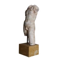 Herkules-Torso aus Marmor aus dem frühen 20. Jahrhundert