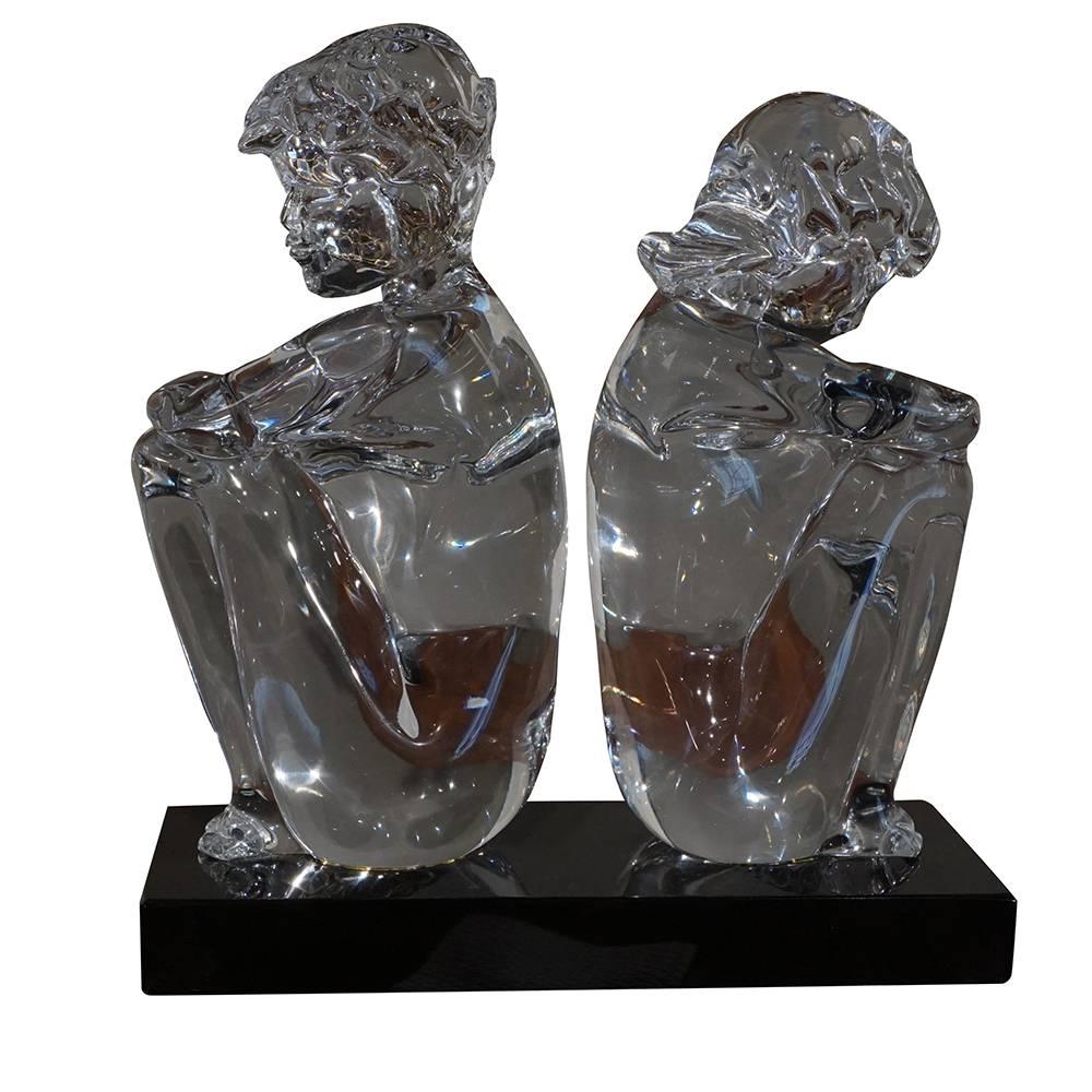 Italian 20th Century Murano Glass Sculpture