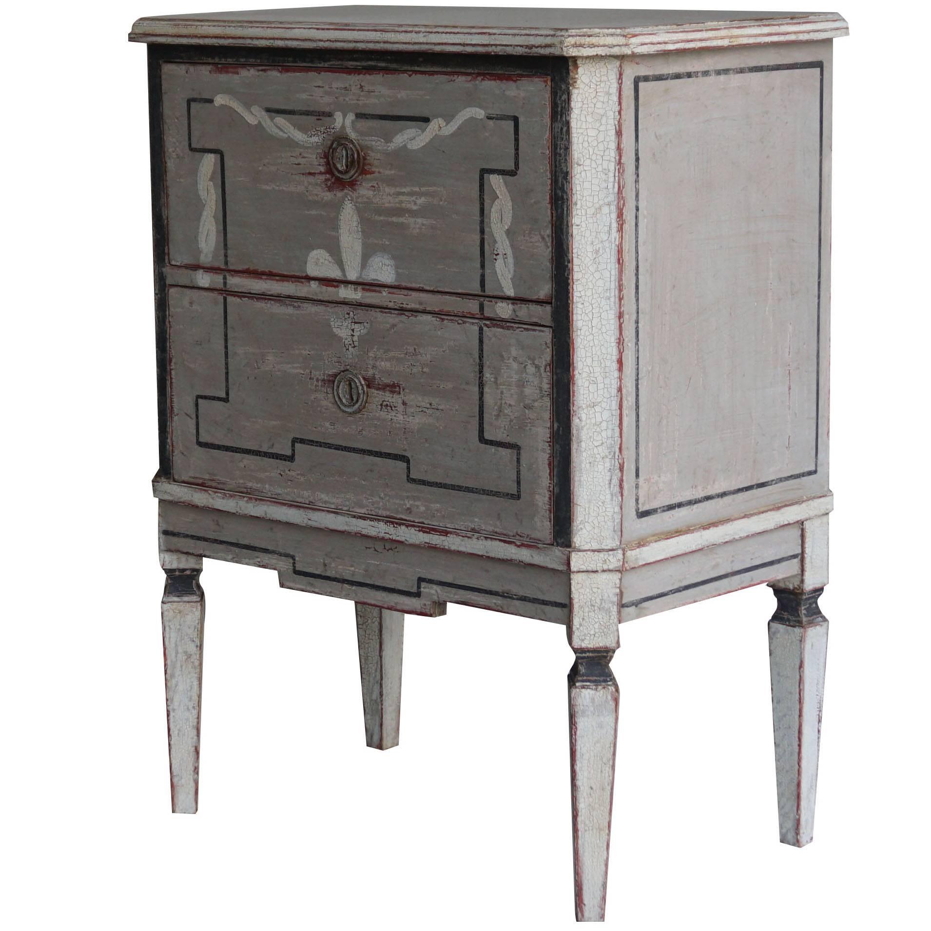 Pine Late 19th Century Pair of Gustavian Chests from Sweden