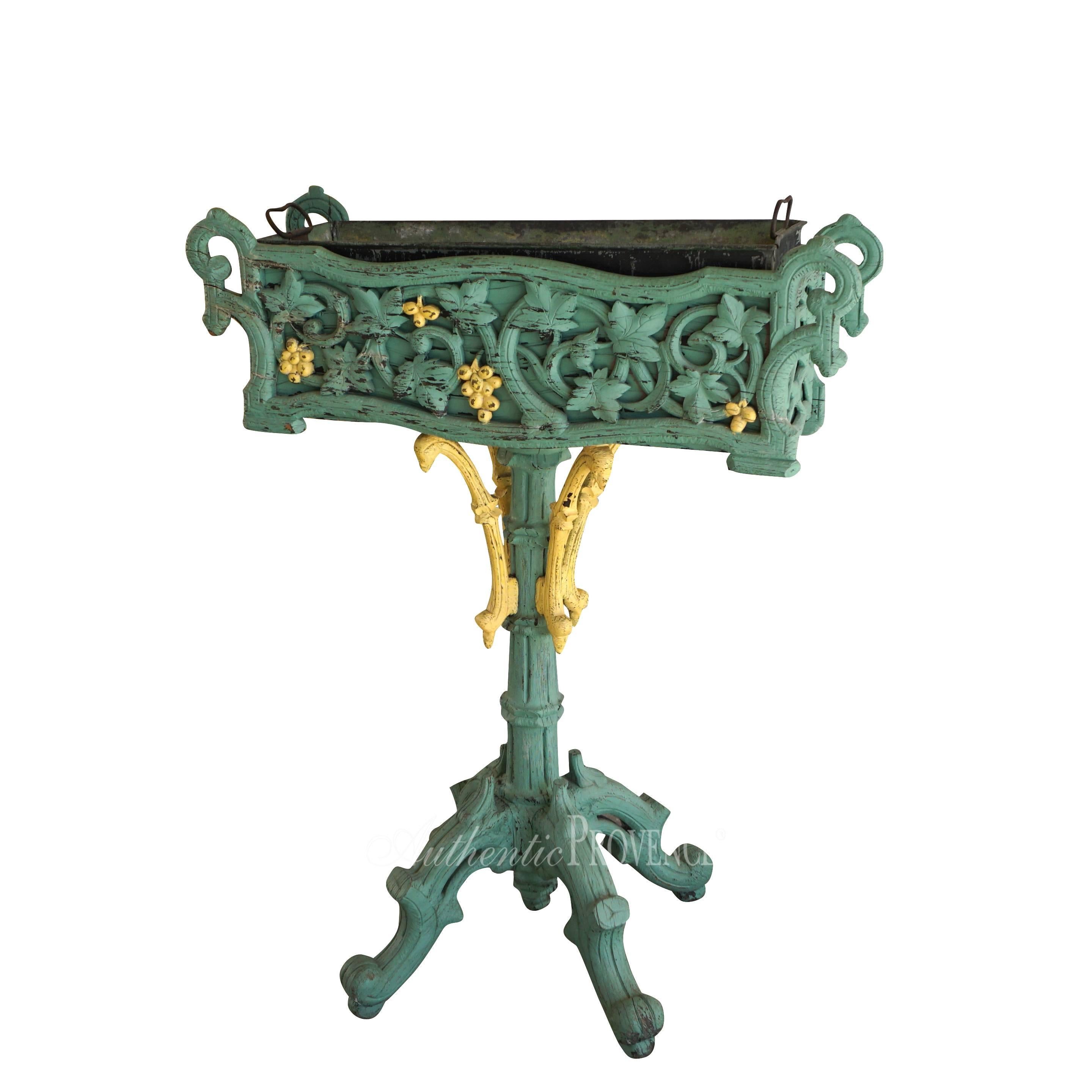 19th Century French Plant Stand or Jardiniere in Wood 5