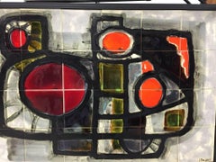 Mid Century Dry Bar Signed J. Belarti