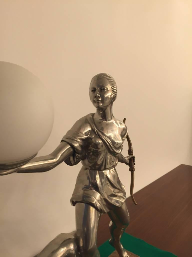 French Art Deco Table Lamp 1