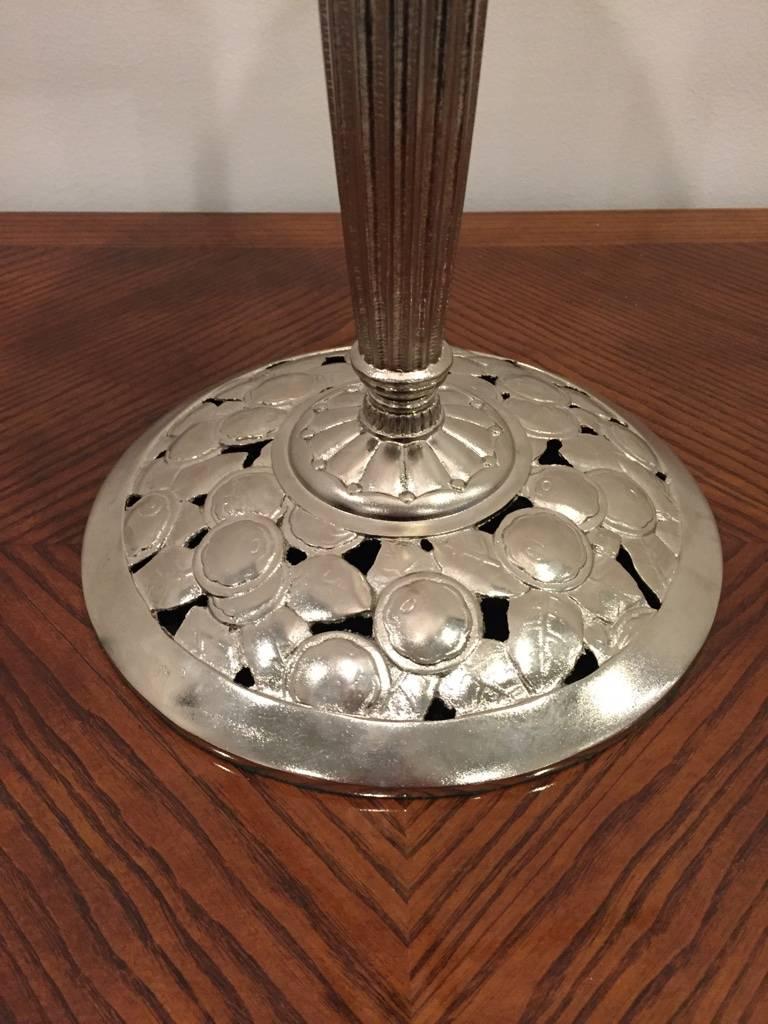 20th Century French Art Deco Table Lamp Signed by Degue