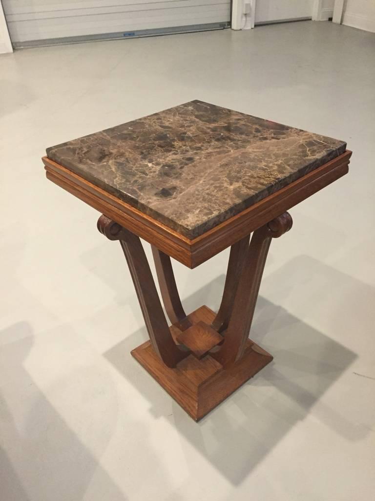 Dominique French Art Deco Occasional Table In Excellent Condition For Sale In North Bergen, NJ