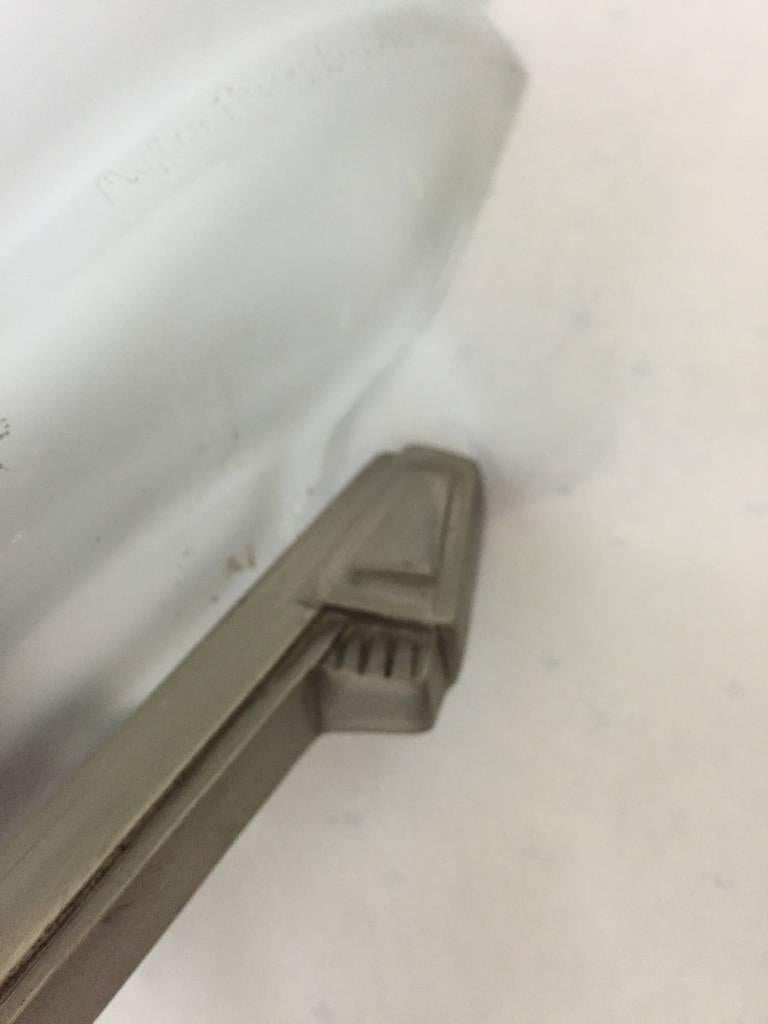 Metà XX secolo Coppia di applique francesi in stile Art Déco firmate da I. Muller Freres in vendita