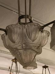 Kronleuchter im französischen Art déco-Stil von Hettier & Vincent