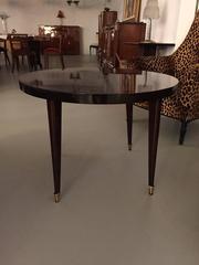French Art Deco Round Occasional Table