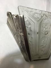 Pair of French Art Deco Sconces by Verrerie des Hanots