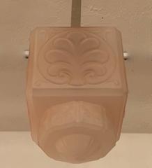 French Art Deco Pendant Chandelier