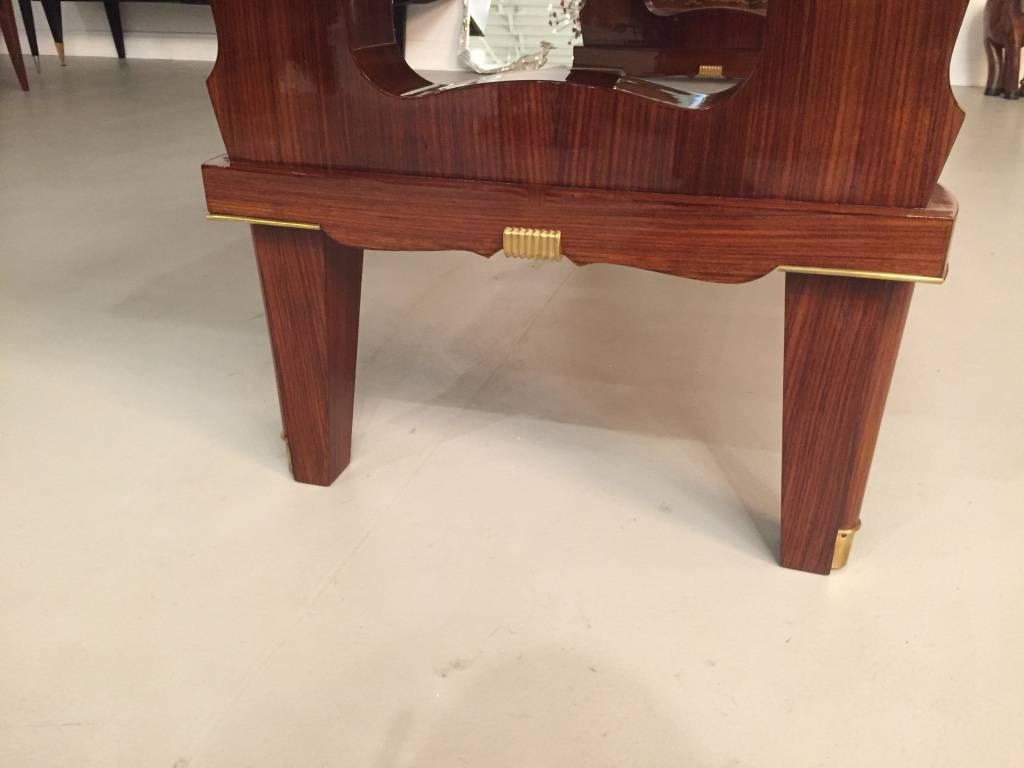 French Art Deco Dining Table In Excellent Condition For Sale In North Bergen, NJ