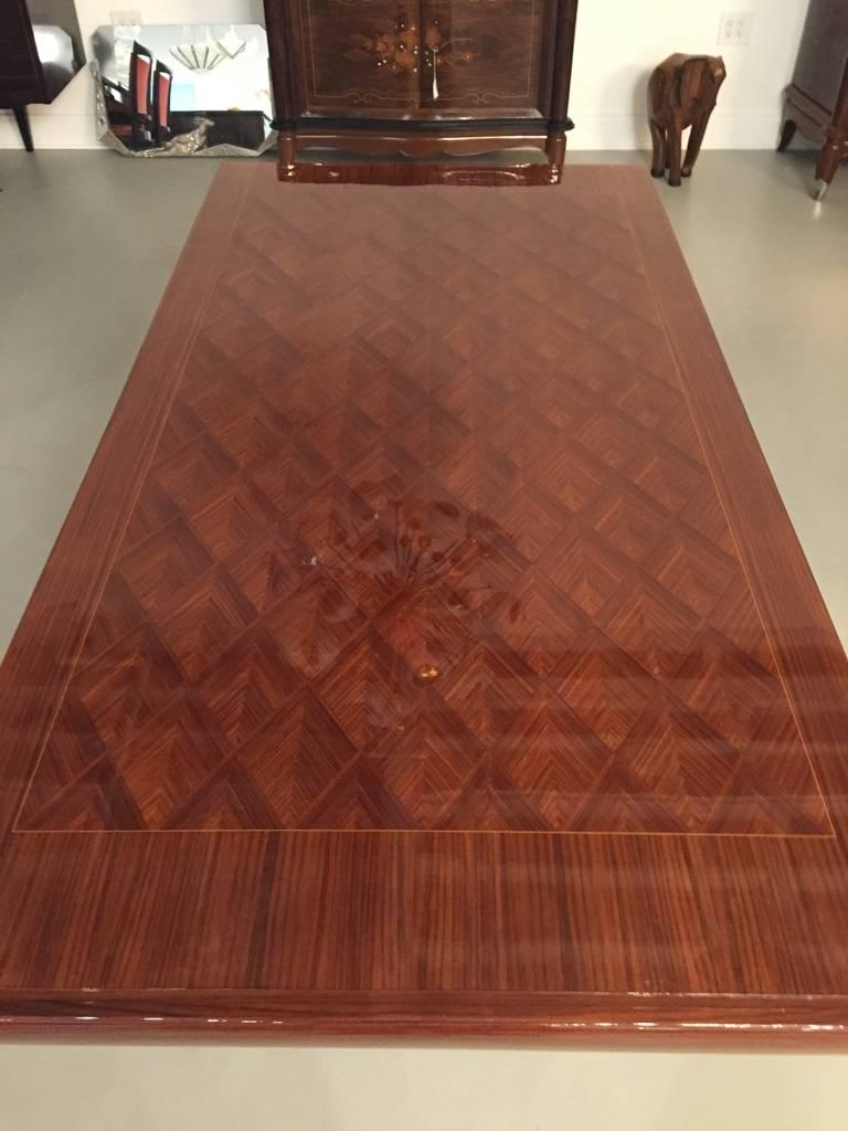 French Art Deco Dining Table For Sale 3