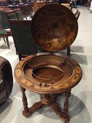 French Mid-Century Modern World Globe Dry Bar, circa 1960s