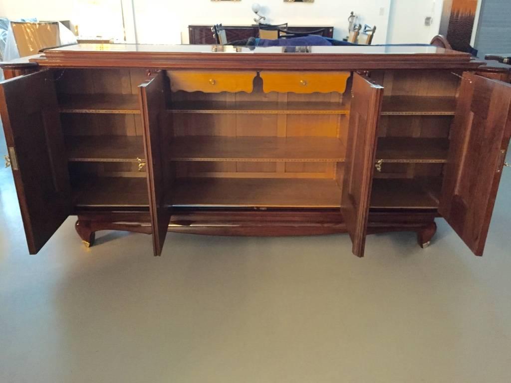 French Art Deco Walnut Buffet  For Sale 4