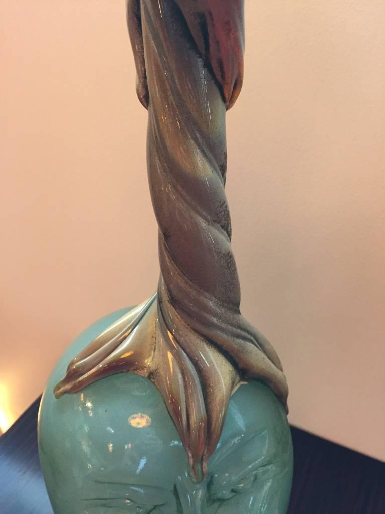 Skulptur eines Baumkopfes aus mundgeblasenem Glas „Sommer“ im Angebot 1