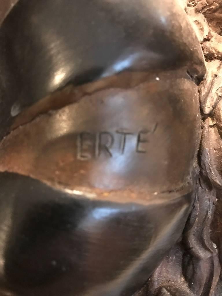 Sculpture en bronze « La chasse » d'Erte Romain De Tirtoff en vente 5