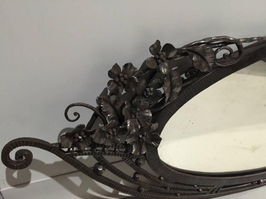 French Art Deco Mirror For Sale 2