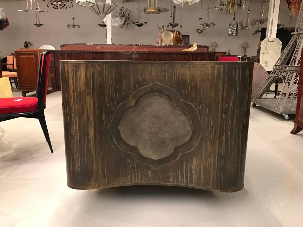 Mid-Century Modern Signed Philip LaVerne and Kelvin Laverne Accent / Center Table 