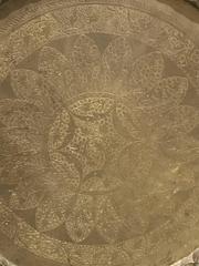 Wall Plate or Plaque Depicting Geometric Motif