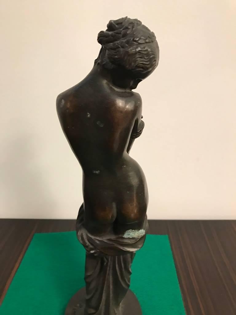 20th Century Bronze Sculpture of Standing Nude Female For Sale