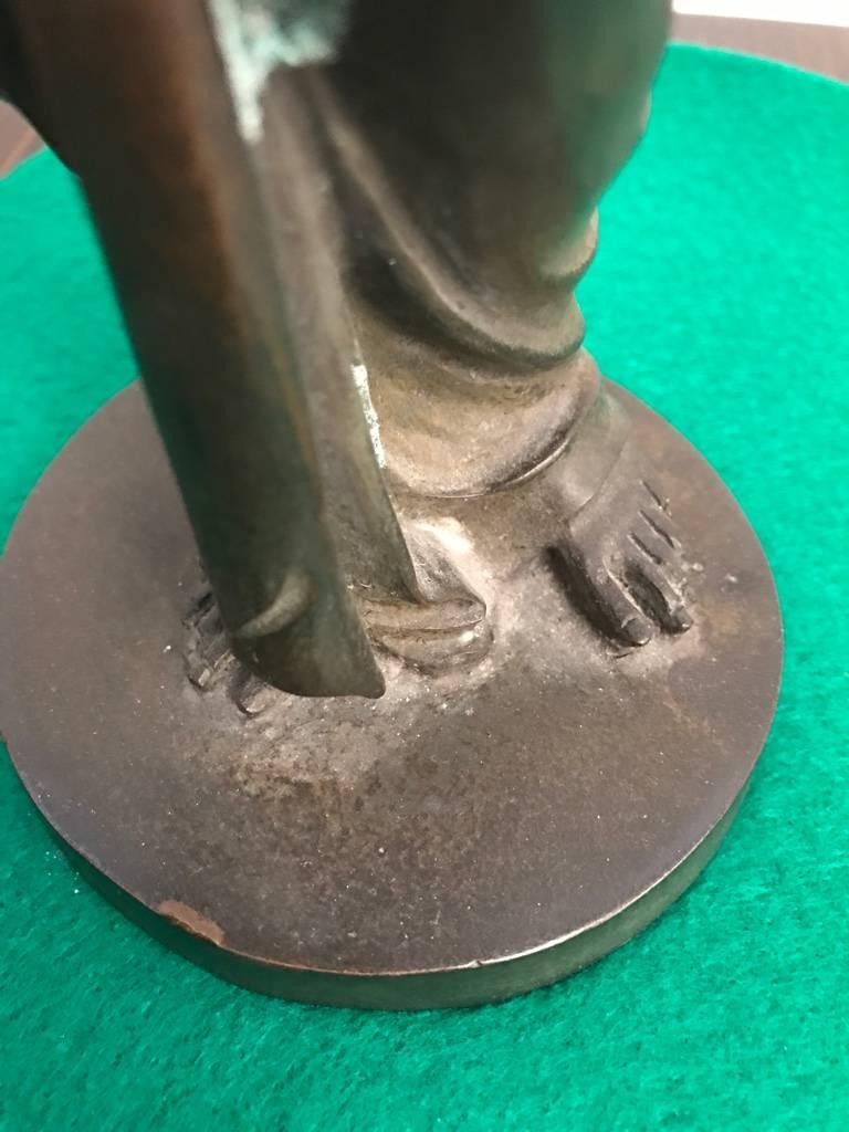 Bronze Sculpture of Standing Nude Female For Sale 1