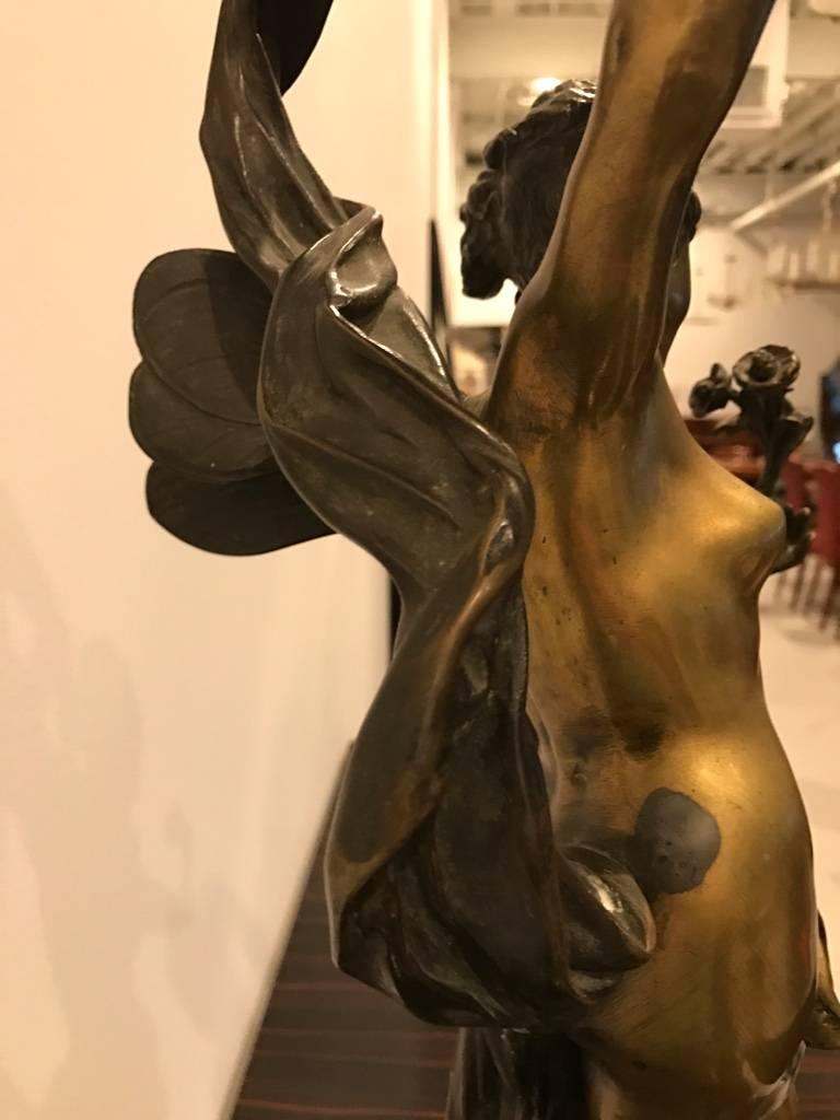 Signed Luca Madrassi Bronze Sculpture 