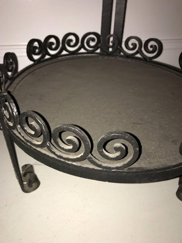French Art Deco Side Table or Small Accent Table For Sale 1