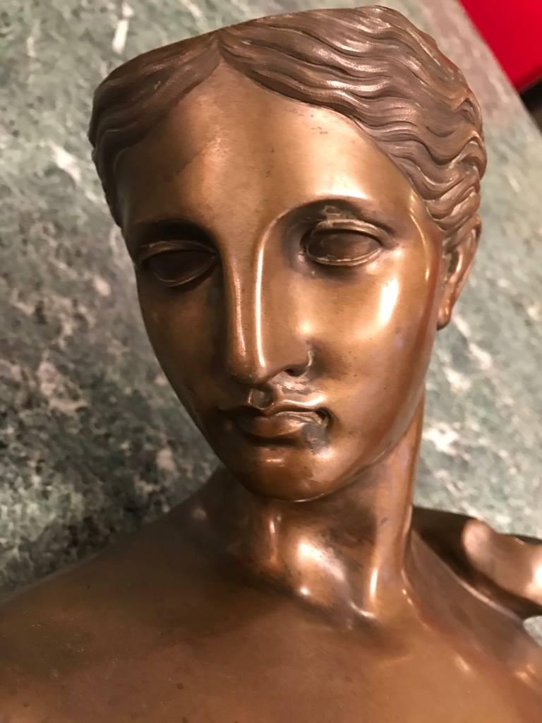 Continental Bronze Sculpture Roman Style For Sale 4