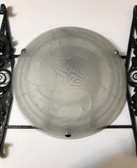 Large French Art Deco Sconce