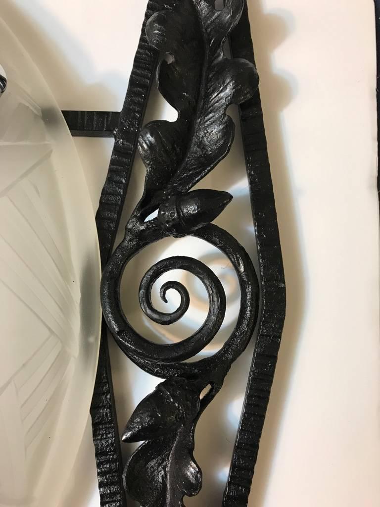 XX secolo Grande applique francese in stile Art Déco in vendita