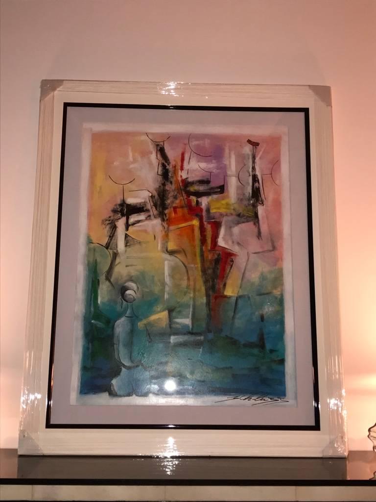 Modern Signed Original David Schluss 