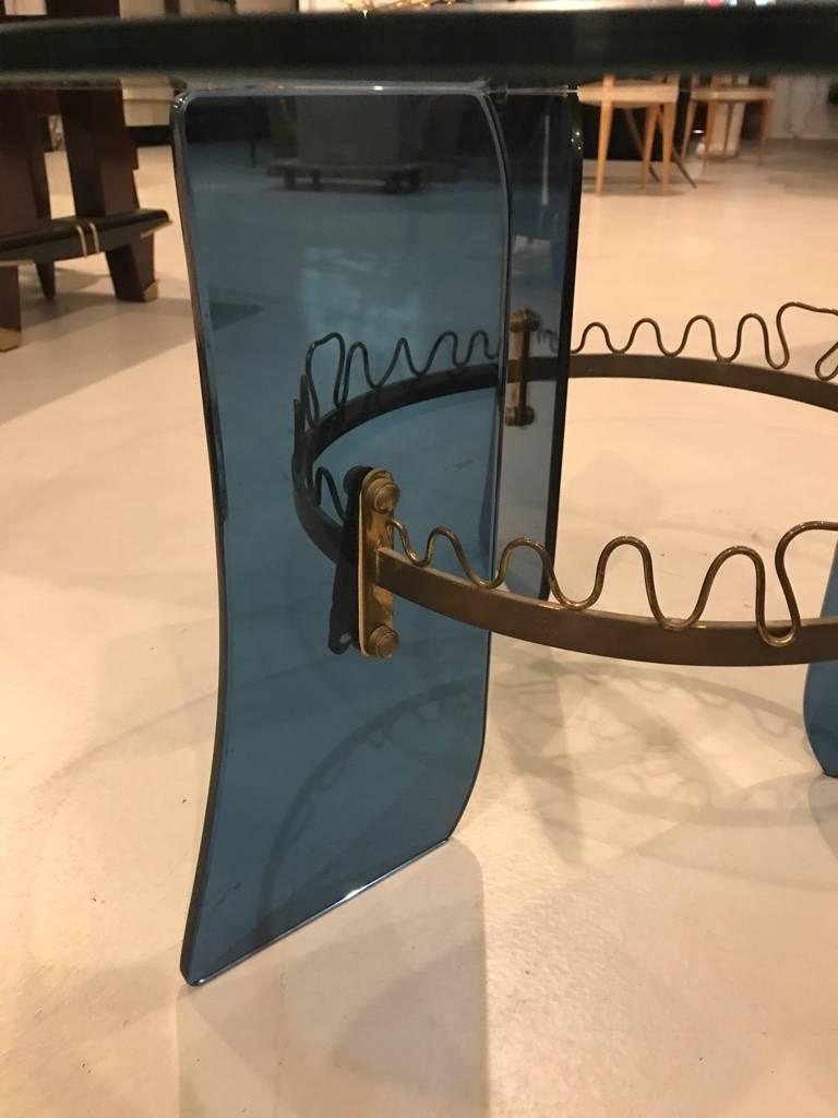 Mid-Century Modern Table basse italienne art moderne en vente