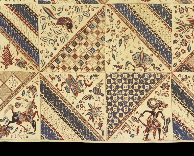 Rare 1970s-1980s Kain Panjang Batik Tulis, Long Cloth for Hip Wrapper ...