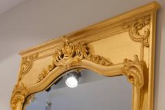 19th Century French Mirror with Gold Plating