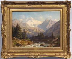 'Swiss Alps' by Jean Philippe George-Julliard