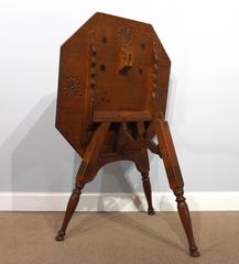 19th Century Dutch Folding Three-Legged Table