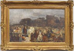 'Laying Siege' Historical Painting by Johannes Hendricus Jurres