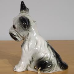 1930s Puppy Dog Perfume Lamp or Night Light