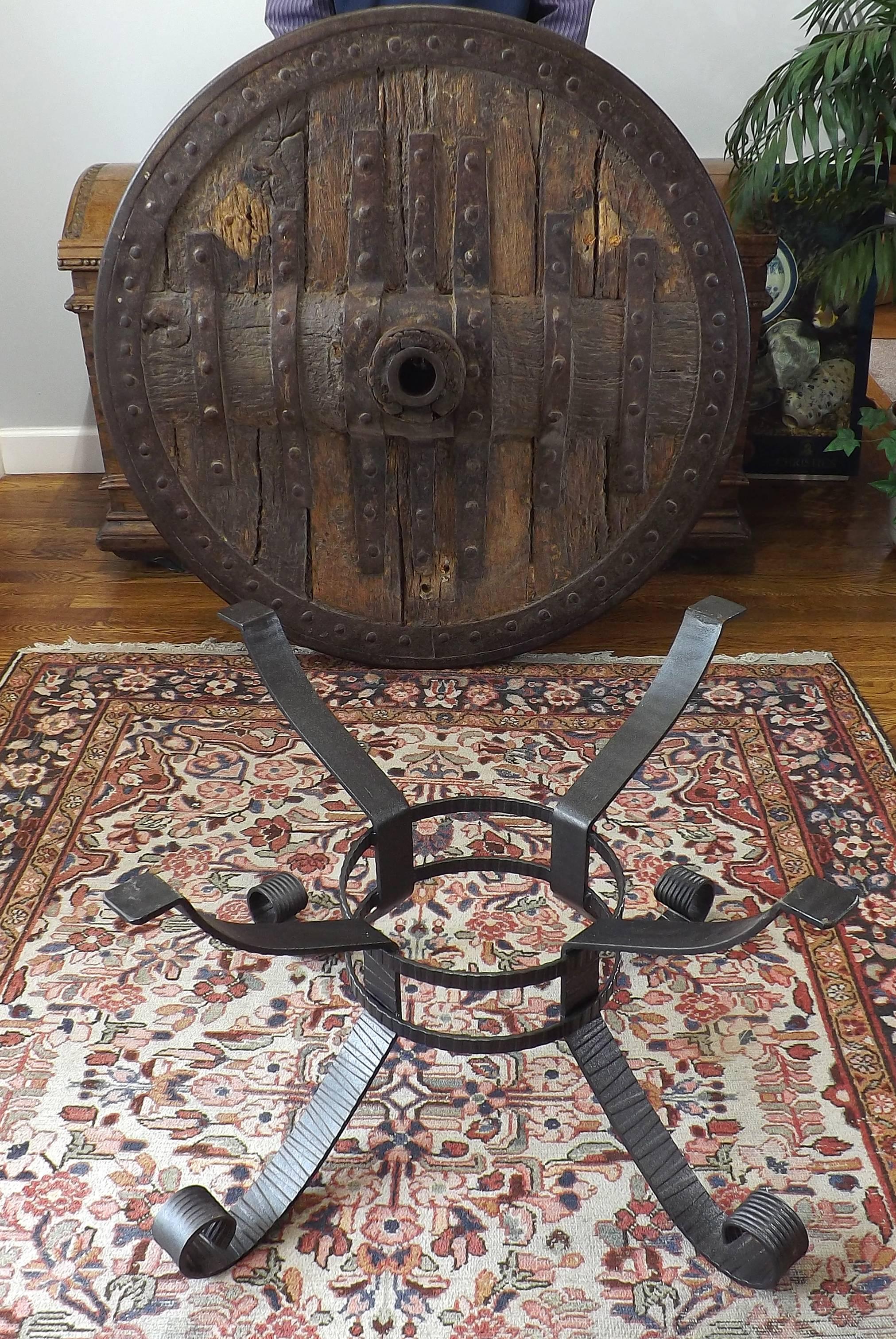 medieval wagon wheel