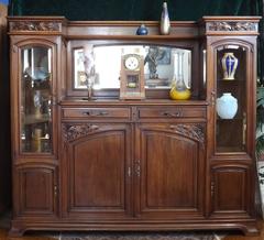 Fine Louis Majorelle École Nancy Carved Cabinet