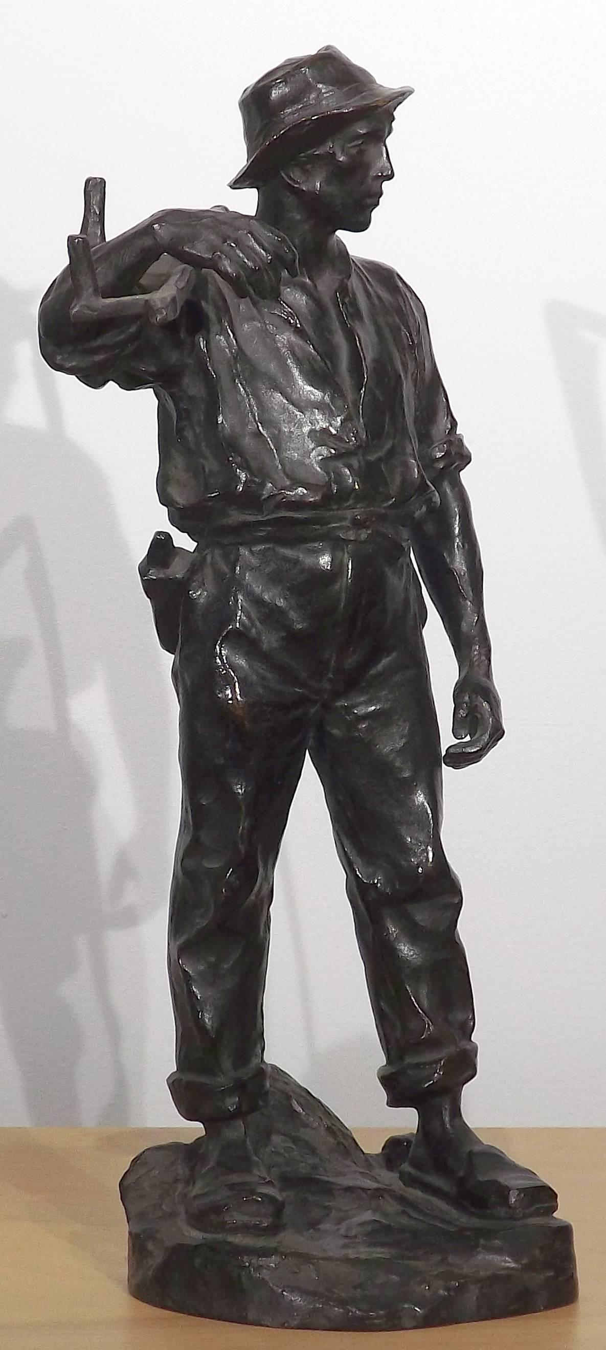 statue of farmer