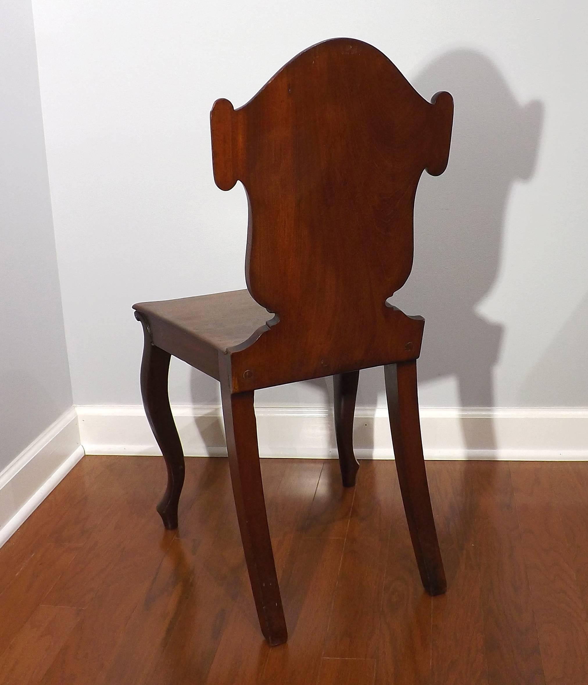 Biedermeier Mahogany Children's Chair, circa 1840 For Sale 3