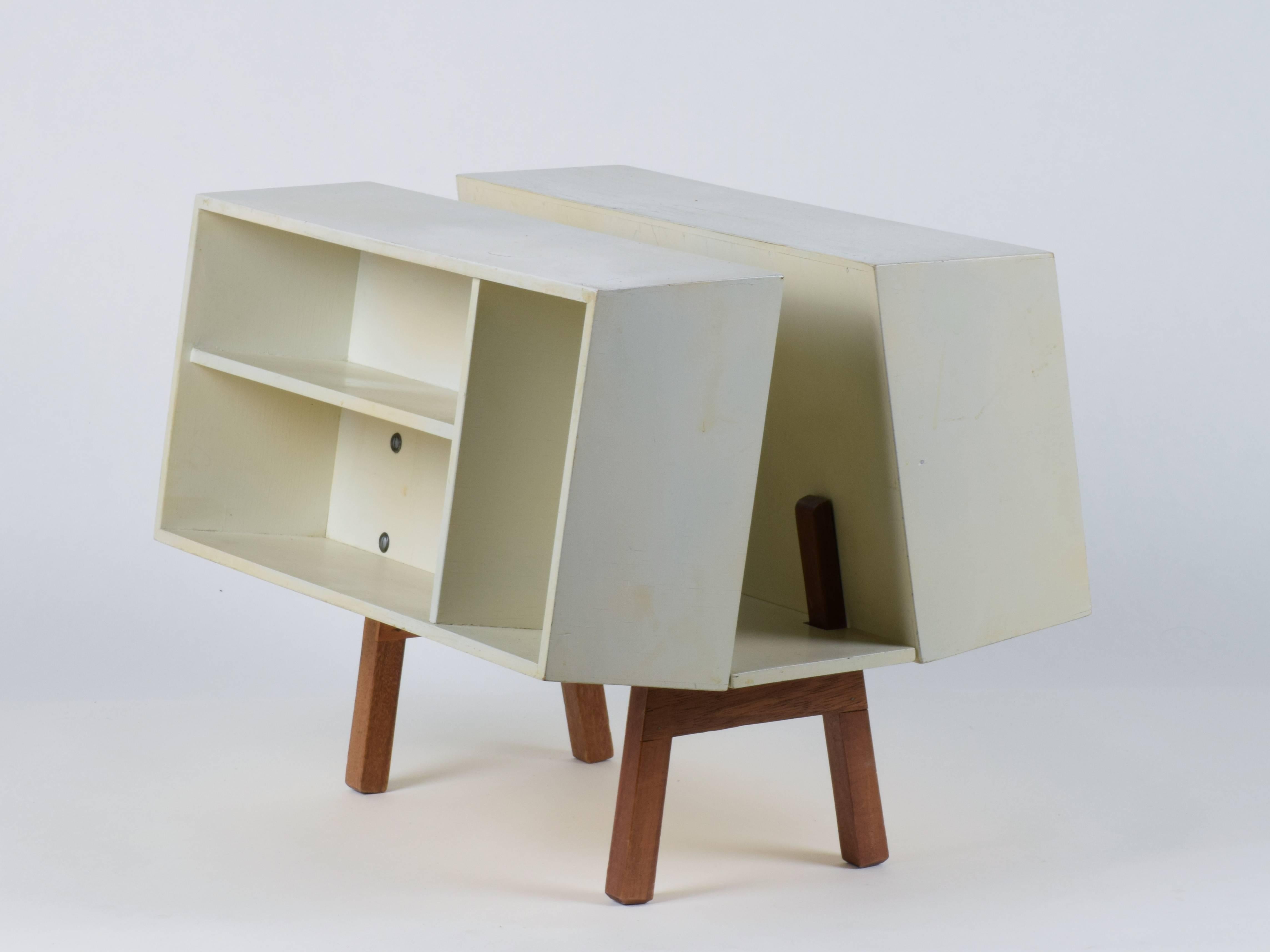 Mid-Century Modern Ernest Race, Isokon Donkey Shelf Storage Unit, Isokon, 1963