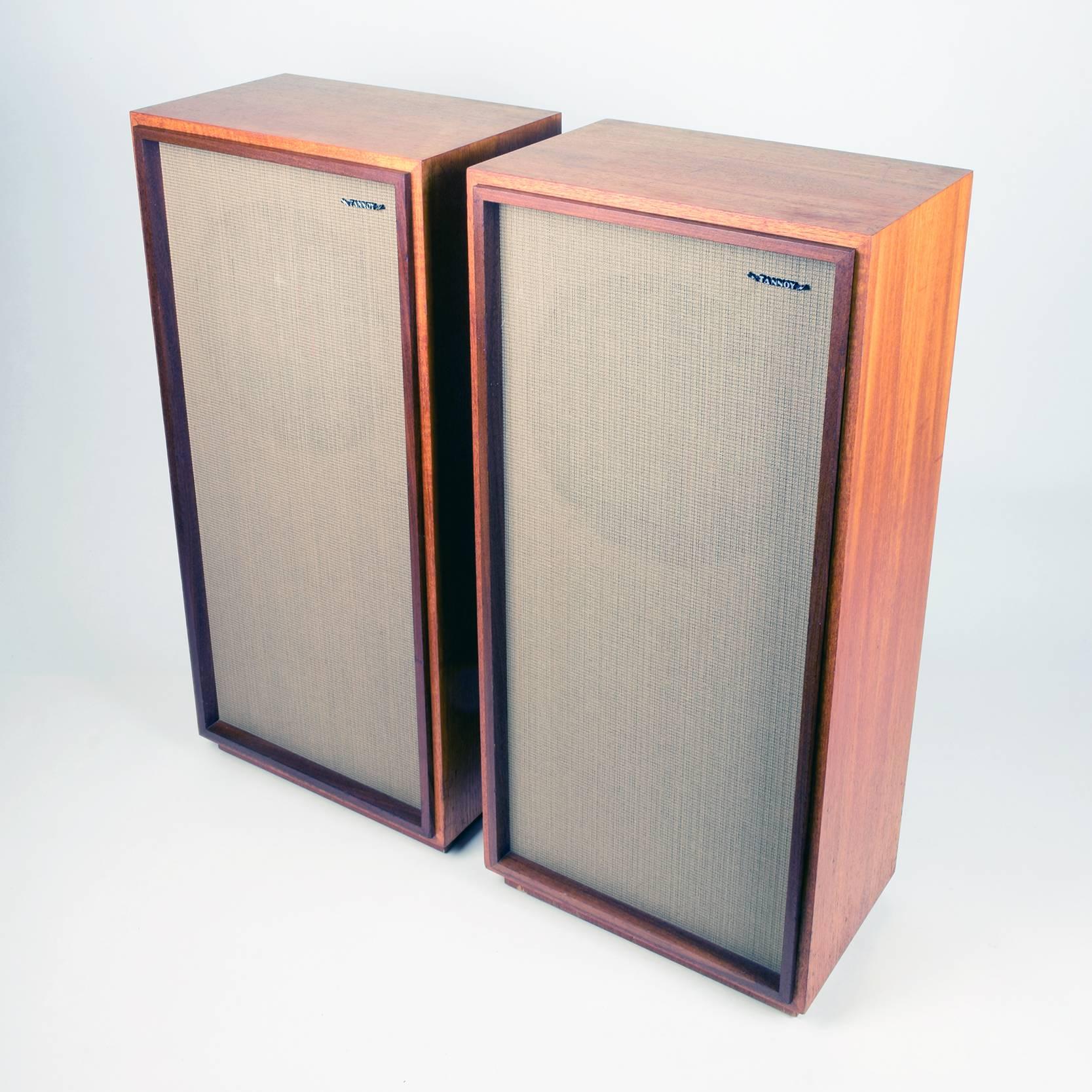 Tannoy monitor gold 12 inch speakers LSU/HF/12/8 in original 'Chatsworth' cabinets.

A true British classic, these are the legendary Tannoy Monitor Gold loudspeakers.

The Monitor Gold was manufactured by Tannoy from approximately 1967 to 1974, for