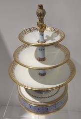 Manufacture Royale de Porcelaine de Sèvres, Three-Tier Dessert Tazza