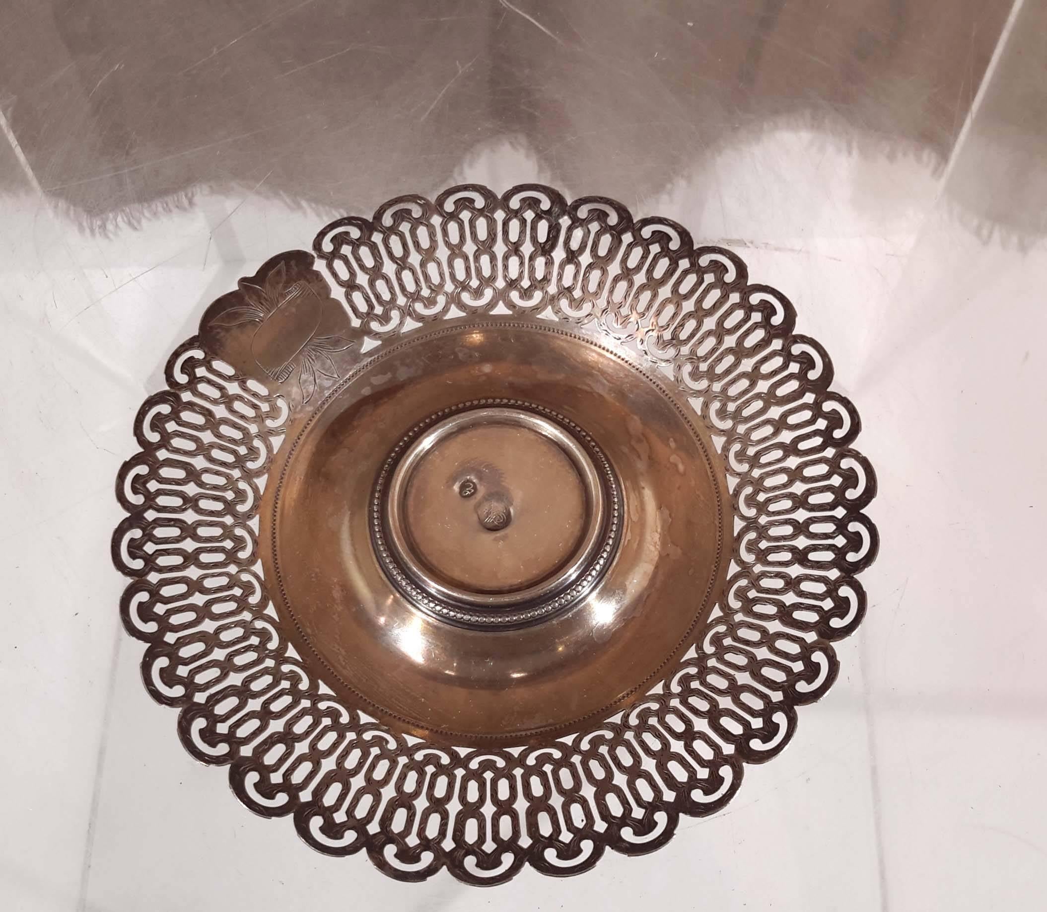 Rare Ottoman Silver Coffee Cup & Saucer, 19th Century 2