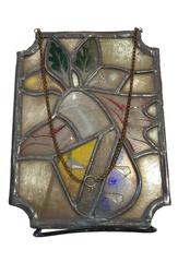 Early Stained Glass Panel, 17th-18th Century