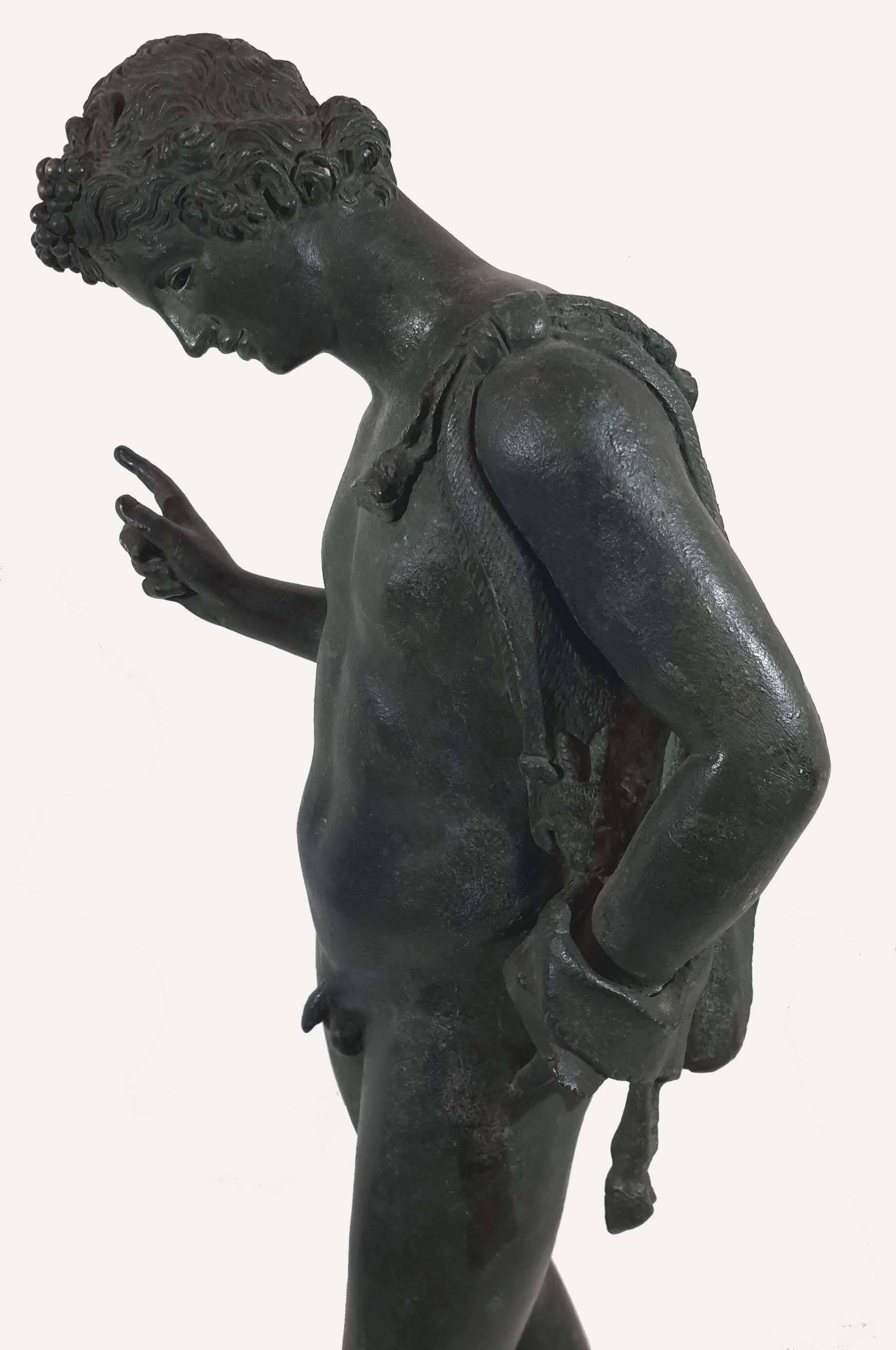 XIXe siècle Bronze de l'Adonis du Grand Tour napolitain, Naples, vers 1890 en vente