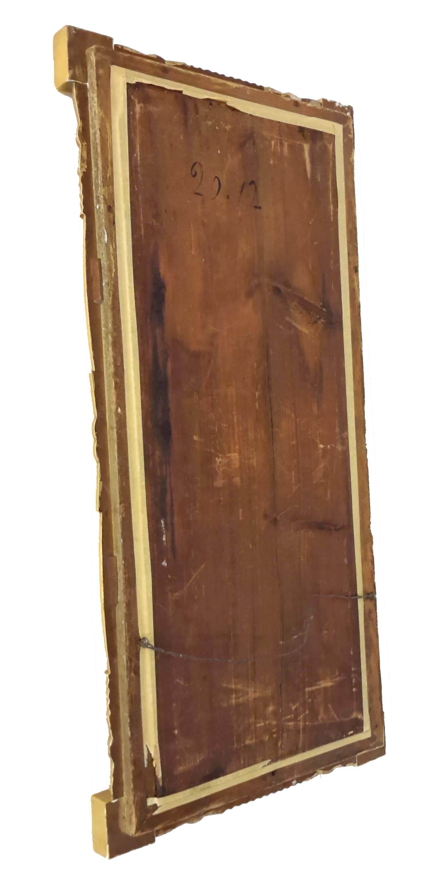 Federal Gilt-Gesso Split-Baluster Mirror, American, 19th Century For Sale 3
