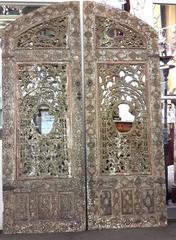 Pair of Carved Turkish Doors, 18th Century