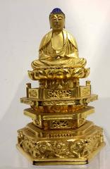 Japanese Giltwood Buddha